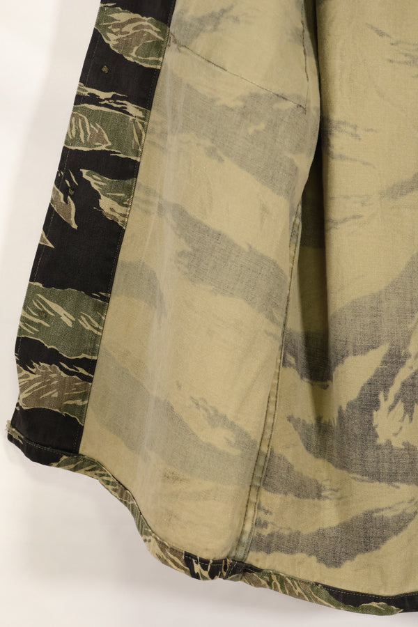 1960年代　A-M　沖縄タイガー　タイガーストライプ　シャツ　Asian Cut　状態良い　中古品