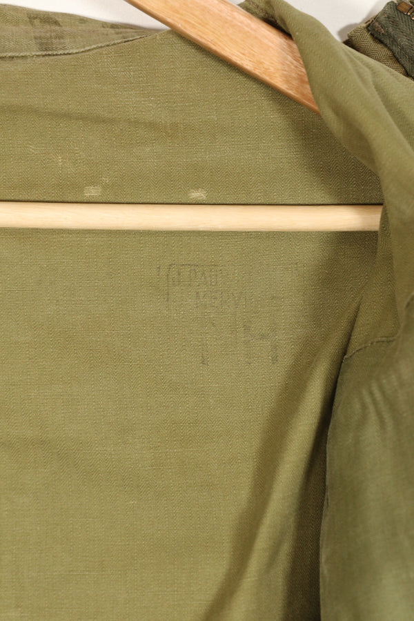 実物　1950's フランス軍　リザード迷彩　TAP 47/56　空挺ジャケット