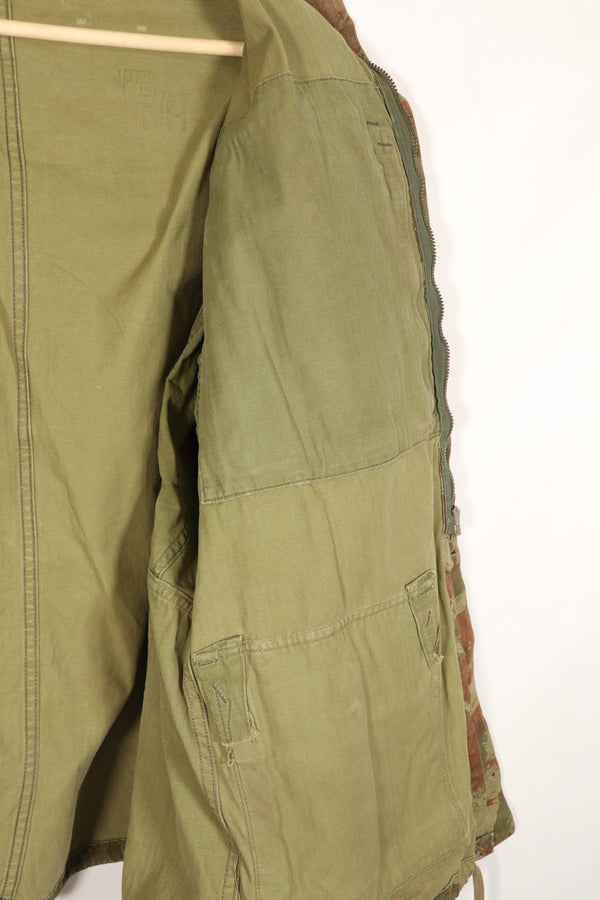 実物　1950's フランス軍　リザード迷彩　TAP 47/56　空挺ジャケット