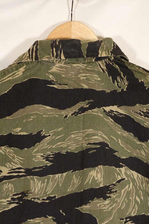 1960年代　A-M　沖縄タイガー　タイガーストライプ　シャツ　Asian Cut　状態良い　中古品