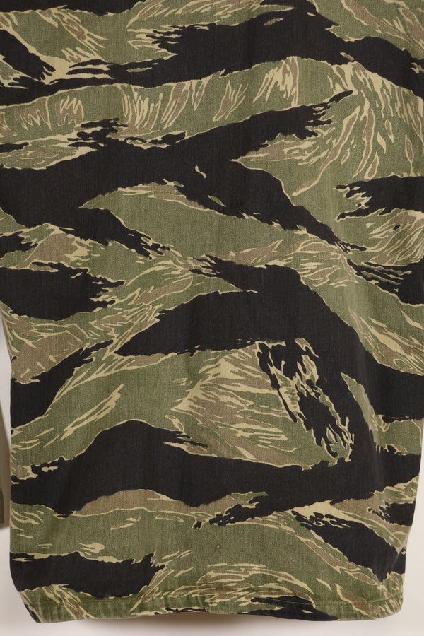 1960年代　A-M　沖縄タイガー　タイガーストライプ　シャツ　Asian Cut　状態良い　中古品