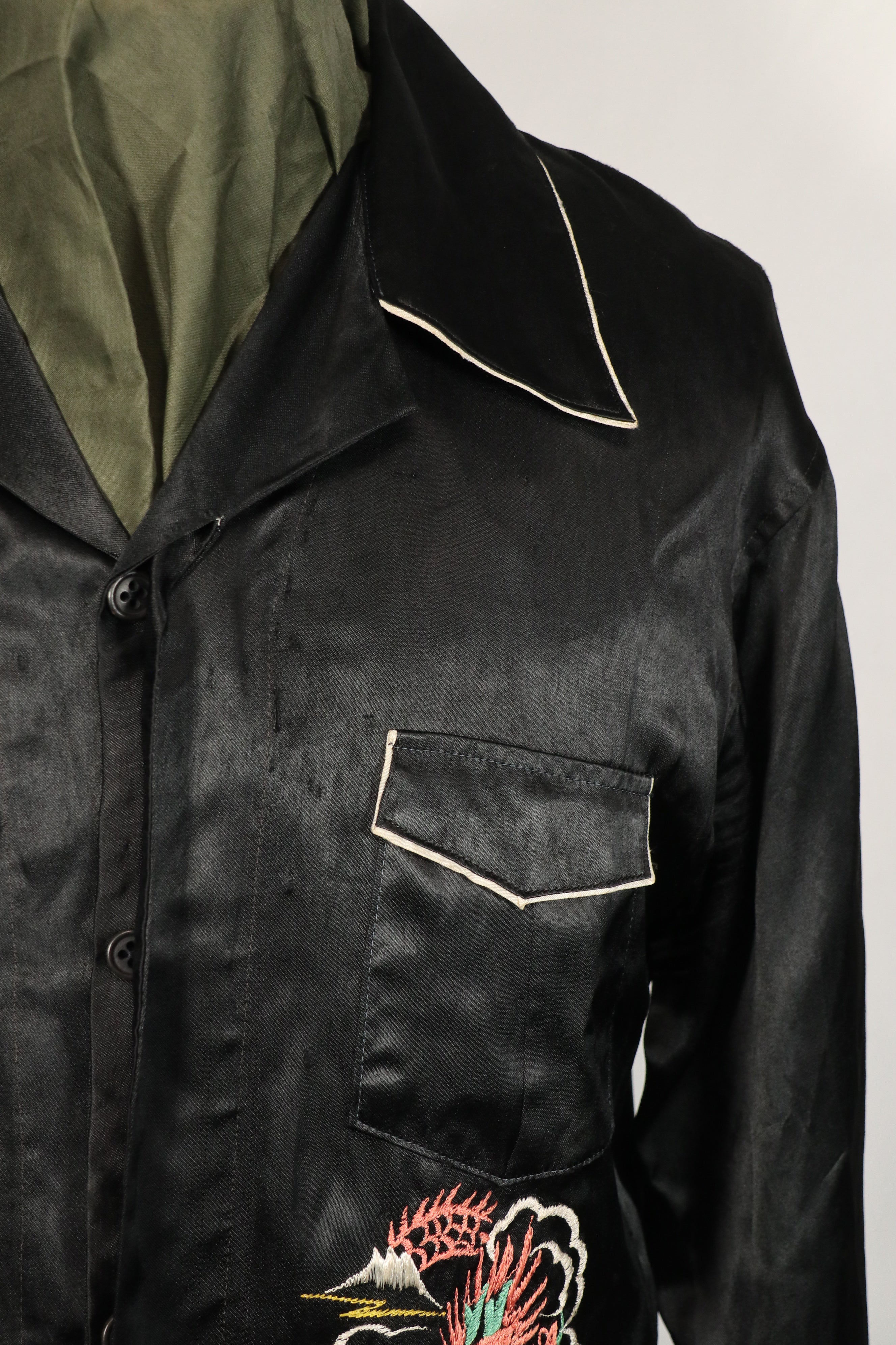 推定1940年代後半〜1950年代初頭　初期 Japan Jacket 虎刺繍　小さな傷あり