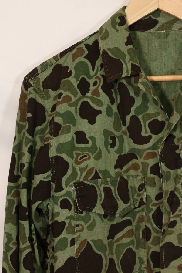1960年代　韓国軍　フロッグスキン迷彩　戦闘服 A