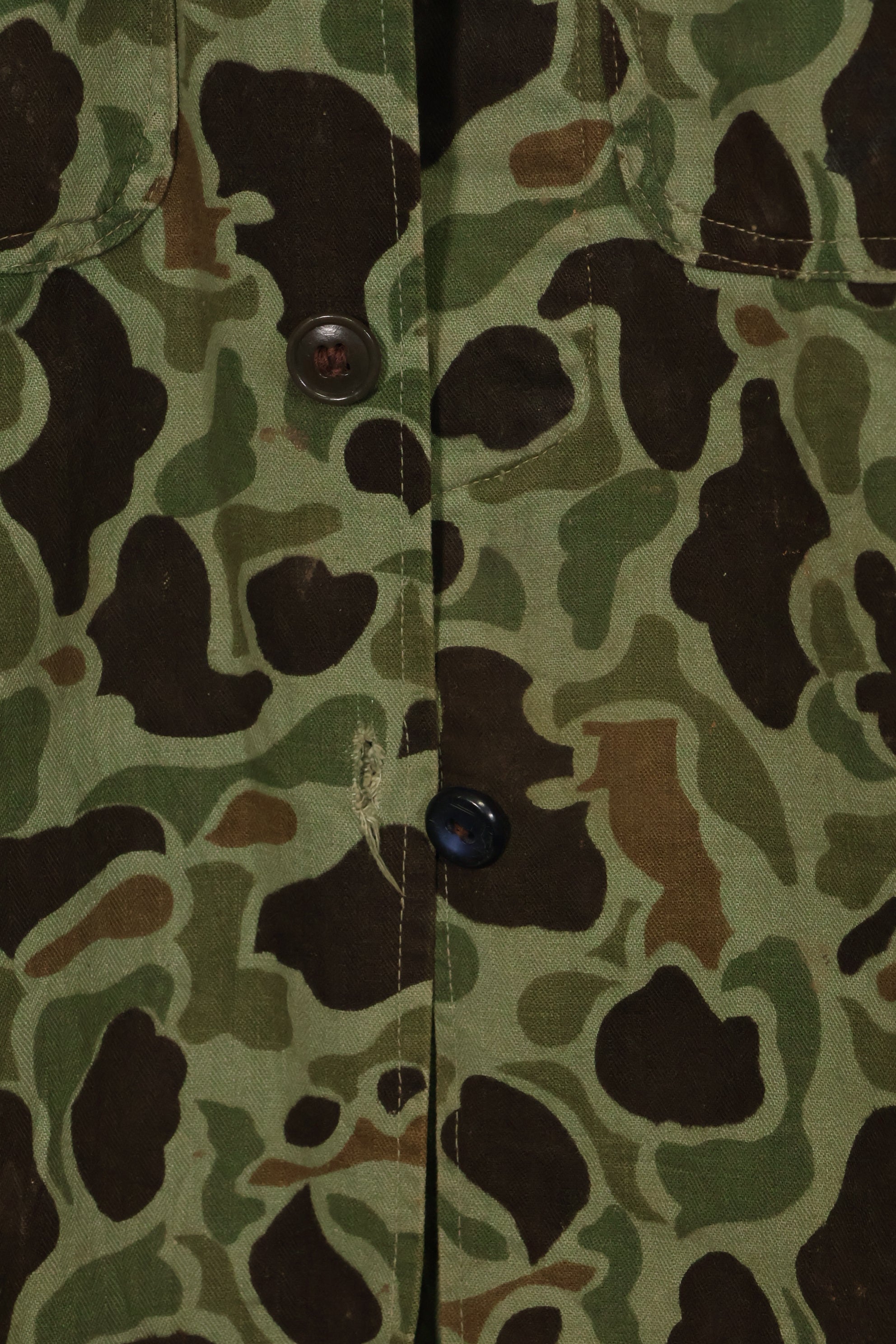 1960年代　韓国軍　フロッグスキン迷彩　戦闘服 A