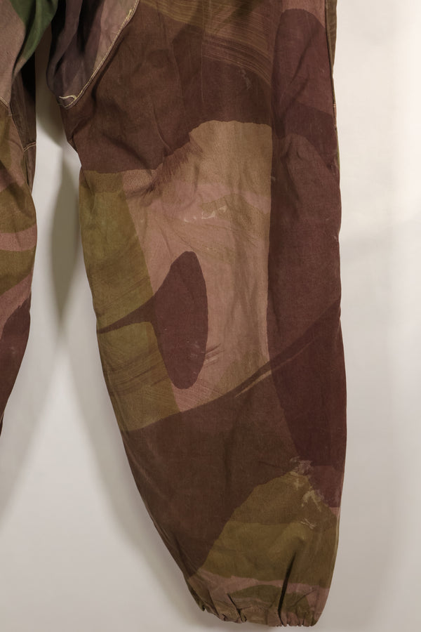 実物　イギリス軍　SAS トラウザーズ　WINDPROOF 迷彩パンツ　改造パンツ　インドシナ戦争　中古品