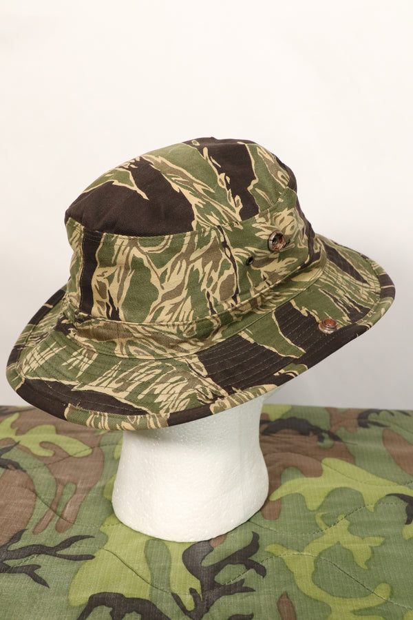 実物　沖縄　テイラーメイド品　沖縄タイガー　ブーニーハット　カウボーイハット　中古品