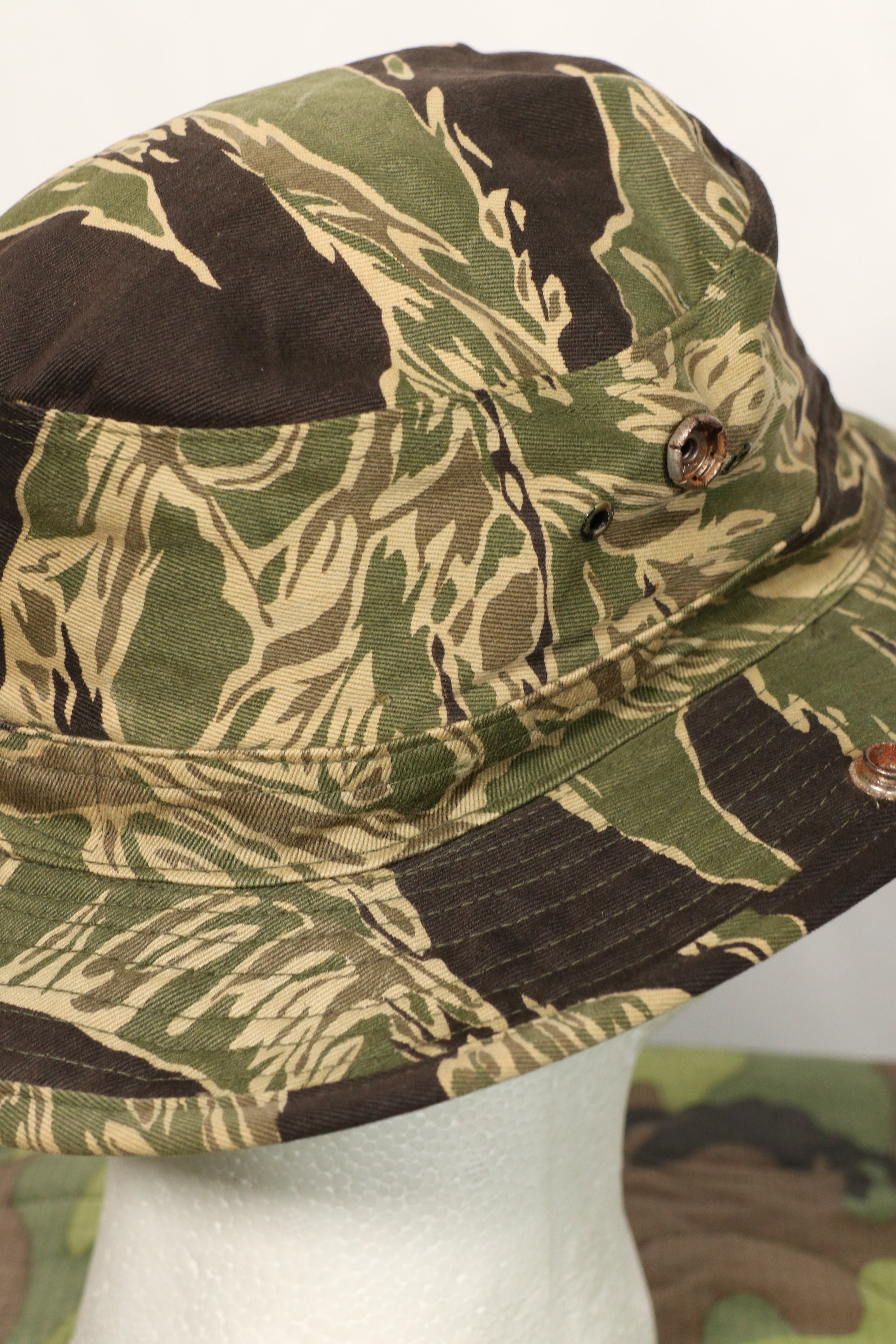 実物　沖縄　テイラーメイド品　沖縄タイガー　ブーニーハット　カウボーイハット　中古品