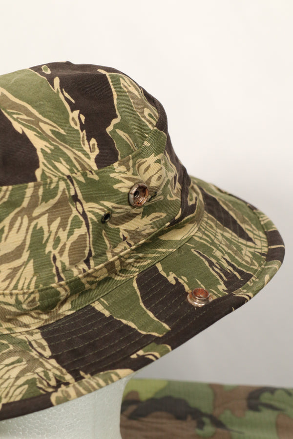 実物　沖縄　テイラーメイド品　沖縄タイガー　ブーニーハット　カウボーイハット　中古品