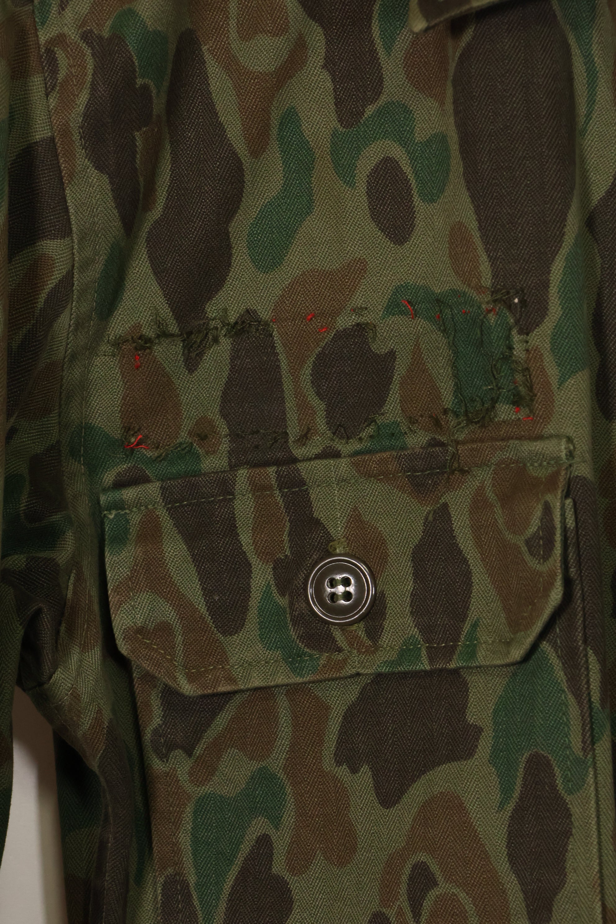 1960年代　韓国軍　フロッグスキン迷彩　戦闘服 B