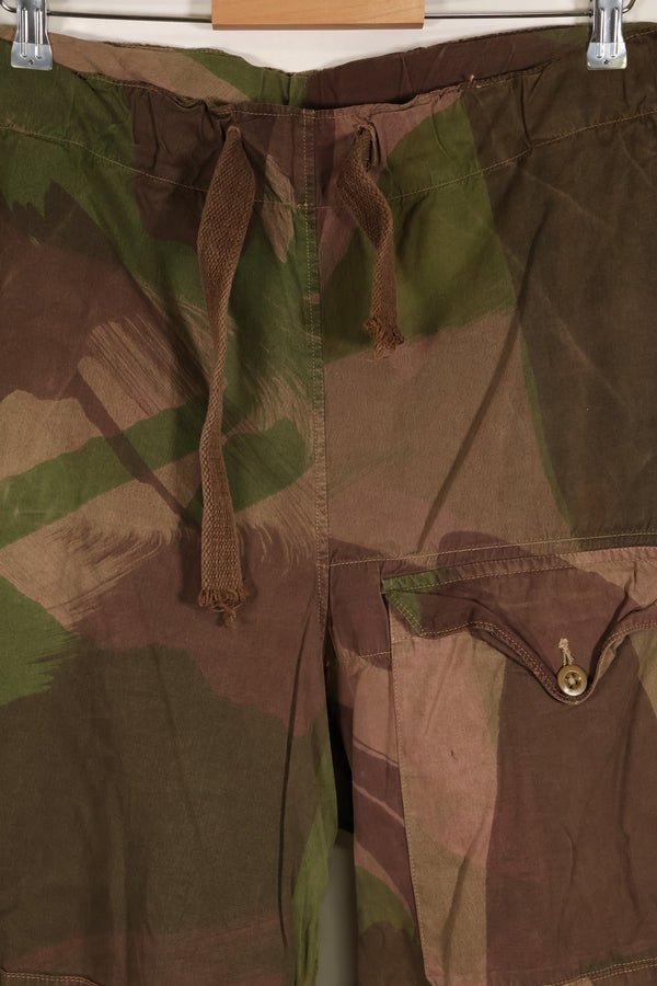 実物　イギリス軍　SAS トラウザーズ　WINDPROOF 迷彩パンツ　サイズ No.1　 中古品