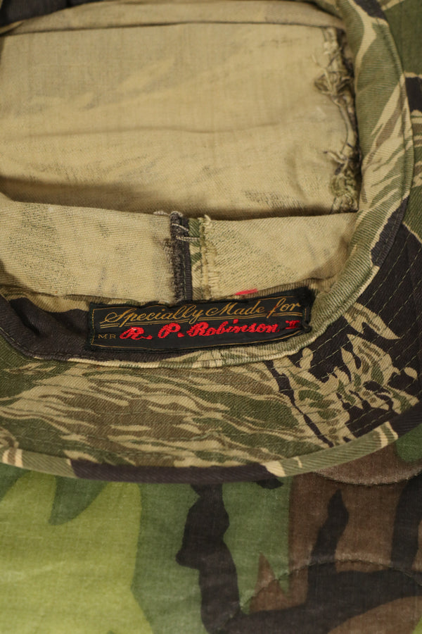 実物　沖縄　テイラーメイド品　沖縄タイガー　ブーニーハット　カウボーイハット　中古品