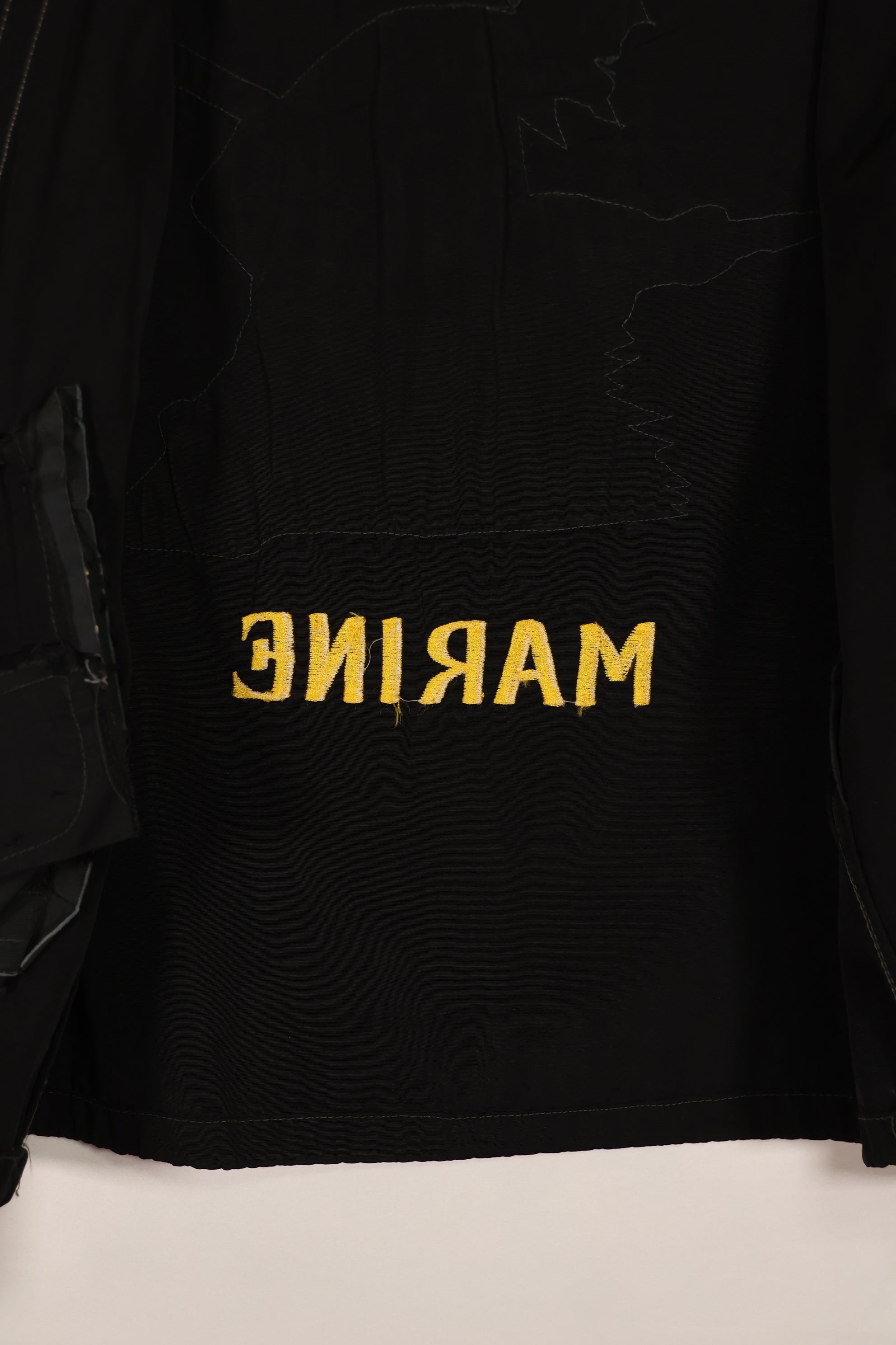 実物　推定1970年代　沖縄製　レーシングジャケット　HAMAジッパー　中古品