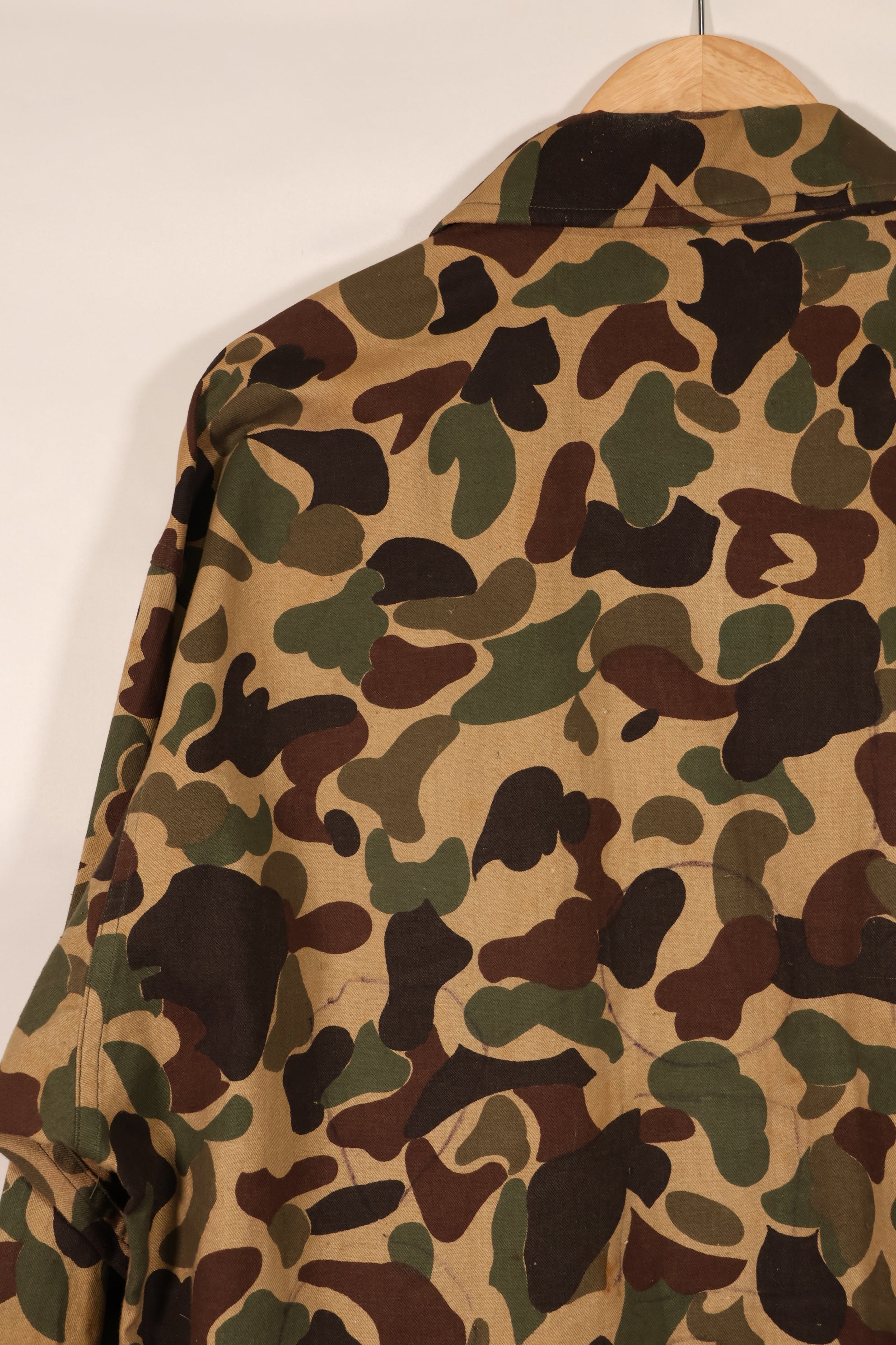 実物　CIDG　ベオガム迷彩　13スターボタン付き　ダックハンター迷彩　中古品