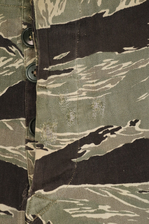 実物　沖縄タイガー　タイガーストライプ　パンツ　Asian Cut　褪色あり　A-Mサイズ