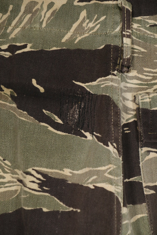 実物　沖縄タイガー　タイガーストライプ　パンツ　Asian Cut　褪色あり　A-Mサイズ