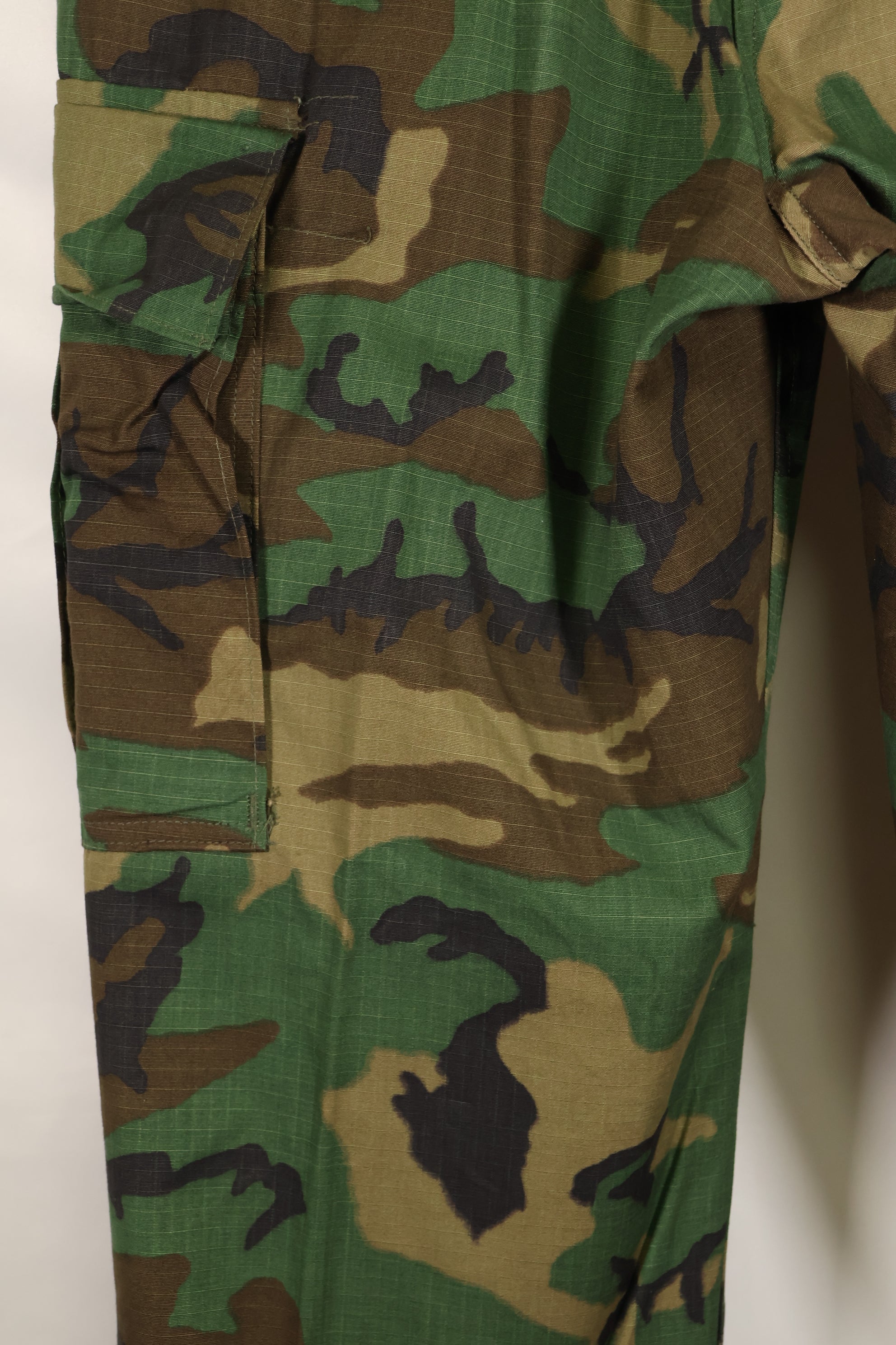 実物　1970年製　M-S　デッドストック　リップストップ　ERDL ファティーグパンツ　ブラウンリーフ