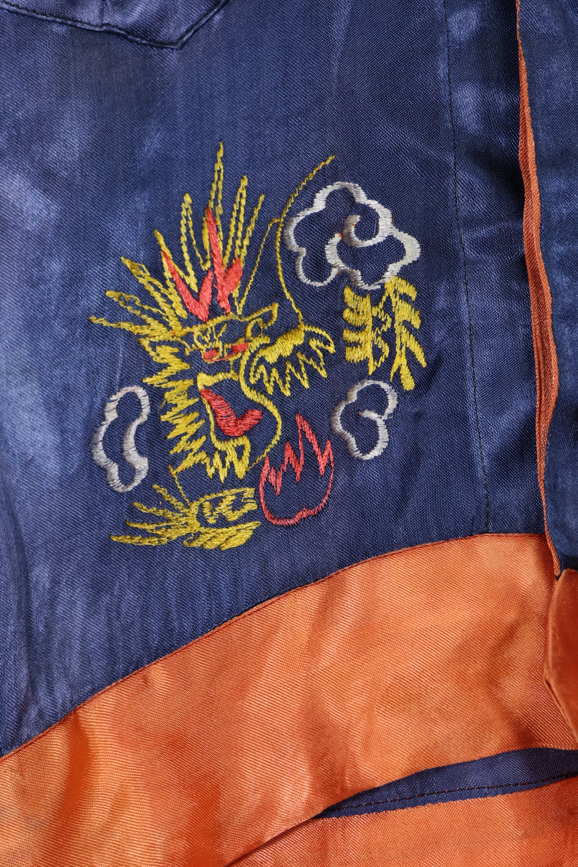 推定 1950年代後半〜1960年代　子供用　OKINAWA シャツ　刺繍お土産品　未使用品