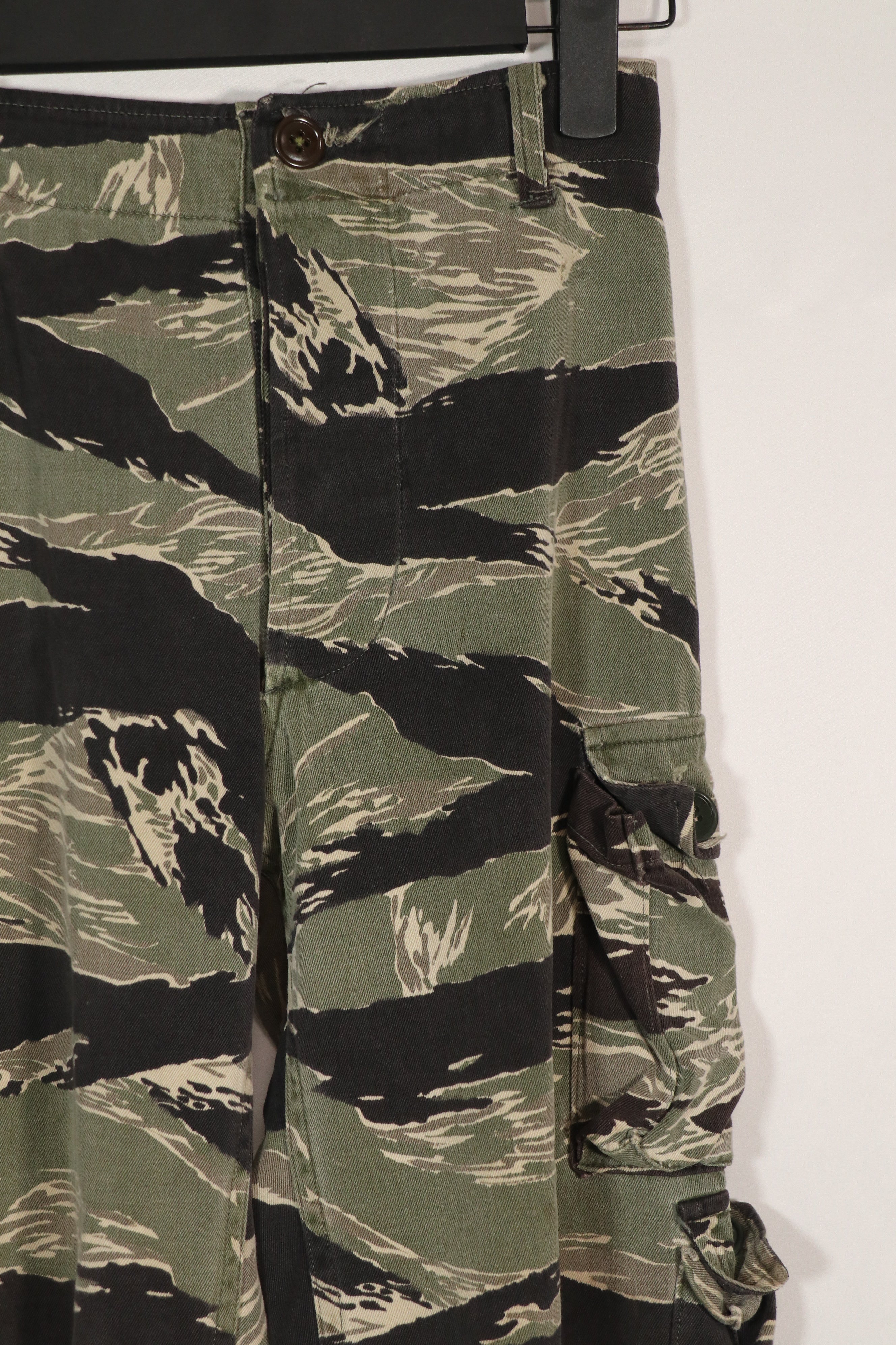 実物　沖縄タイガー　JWD　タイガーストライプ　パンツ　キッズサイズ　中古品