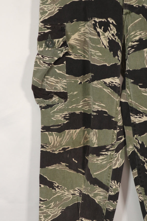 実物　沖縄タイガー　JWD　タイガーストライプ　パンツ　キッズサイズ　中古品