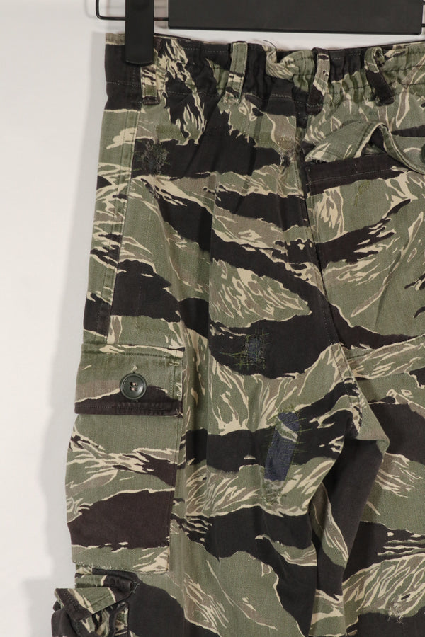 実物　沖縄タイガー　JWD　タイガーストライプ　パンツ　キッズサイズ　中古品