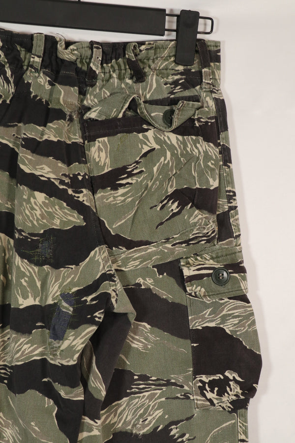 実物　沖縄タイガー　JWD　タイガーストライプ　パンツ　キッズサイズ　中古品