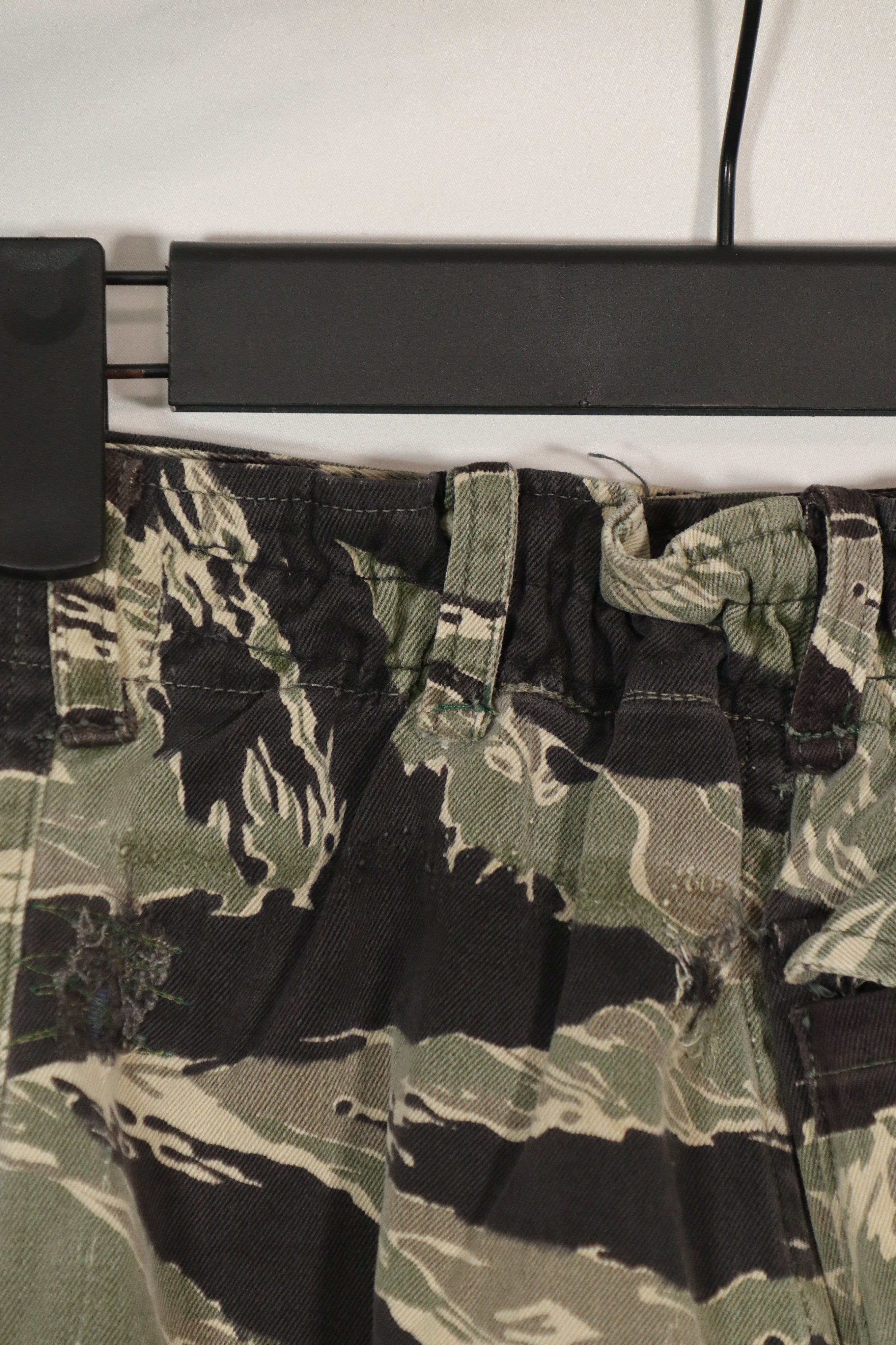 実物　沖縄タイガー　JWD　タイガーストライプ　パンツ　キッズサイズ　中古品