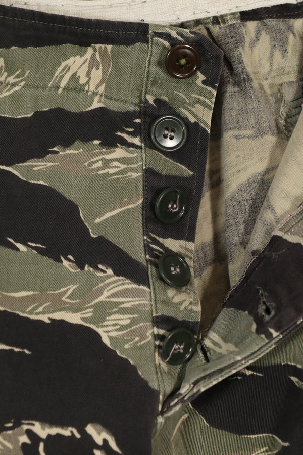 実物　沖縄タイガー　JWD　タイガーストライプ　パンツ　キッズサイズ　中古品