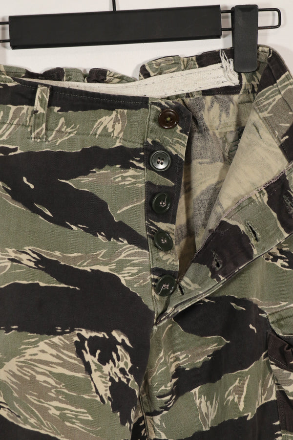 実物　沖縄タイガー　JWD　タイガーストライプ　パンツ　キッズサイズ　中古品