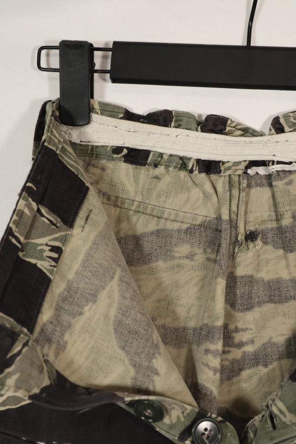 実物　沖縄タイガー　JWD　タイガーストライプ　パンツ　キッズサイズ　中古品