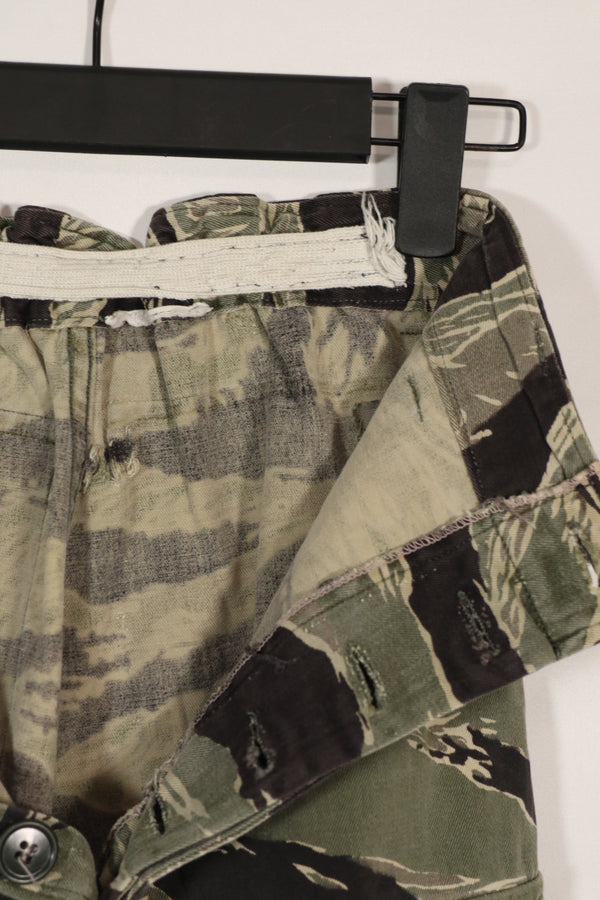 実物　沖縄タイガー　JWD　タイガーストライプ　パンツ　キッズサイズ　中古品