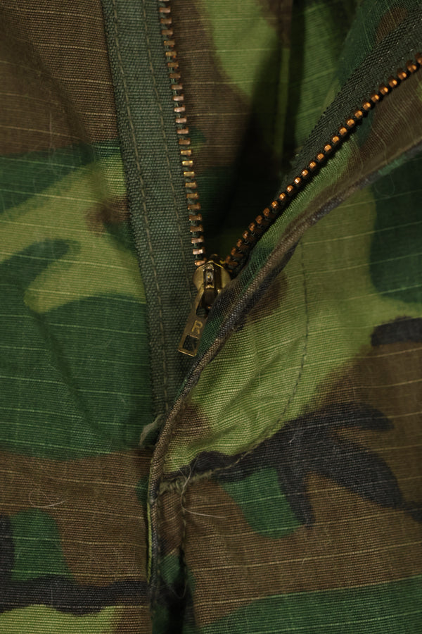 1968年契約　リップストップ　ERDL迷彩　ジャングルファティーグ　パンツ　M-R　状態良い　中古品