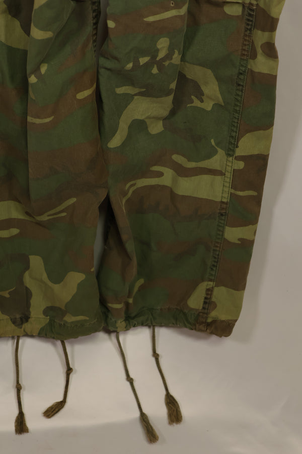 実物　1966年〜1967年　レア品　ローカル改造　フライトスーツ　ERDL 初期プリント