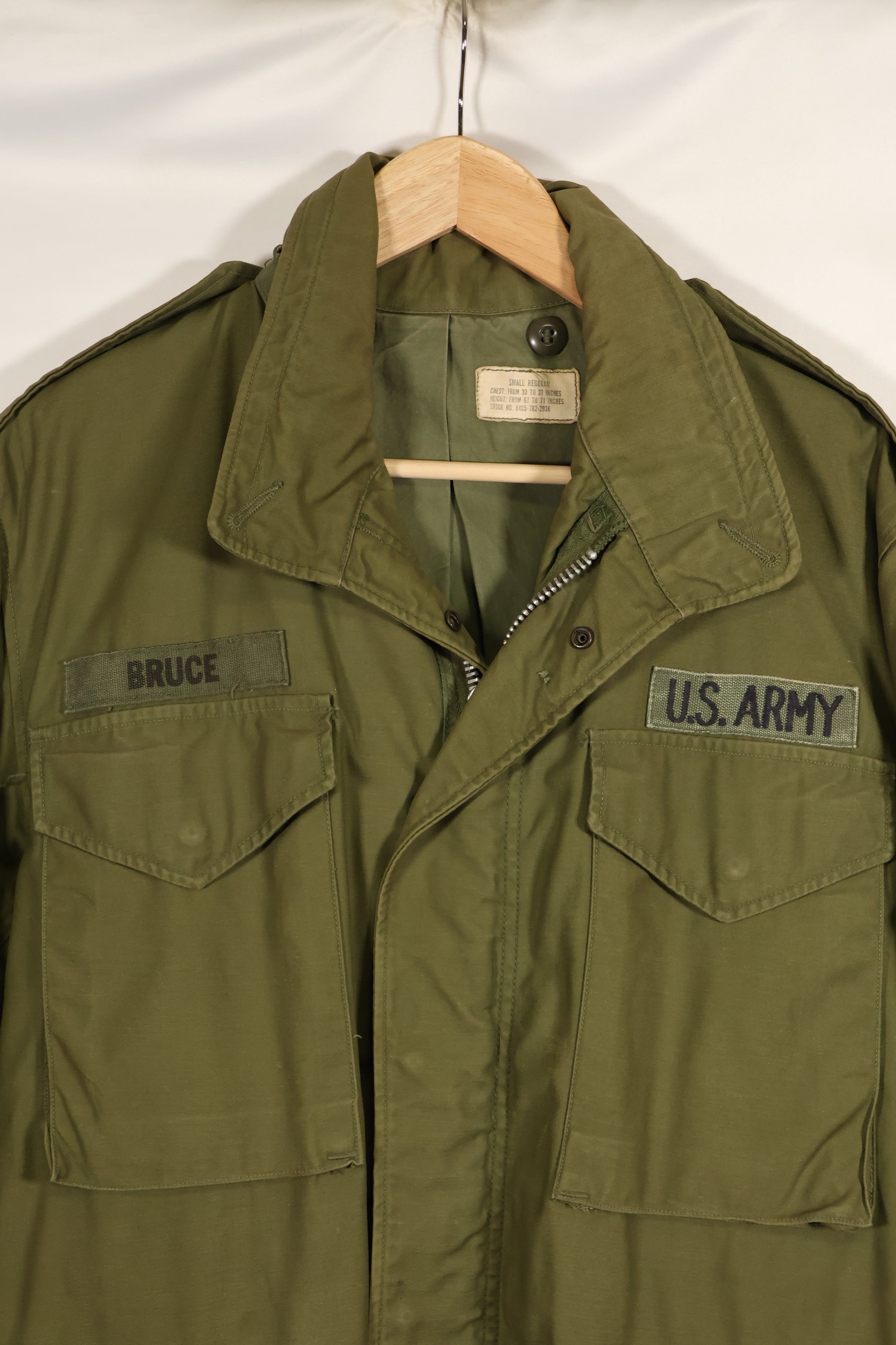 1967〜71年頃　S-R　2nd Model M65 フィールドジャケット　シルバージッパー　中古品