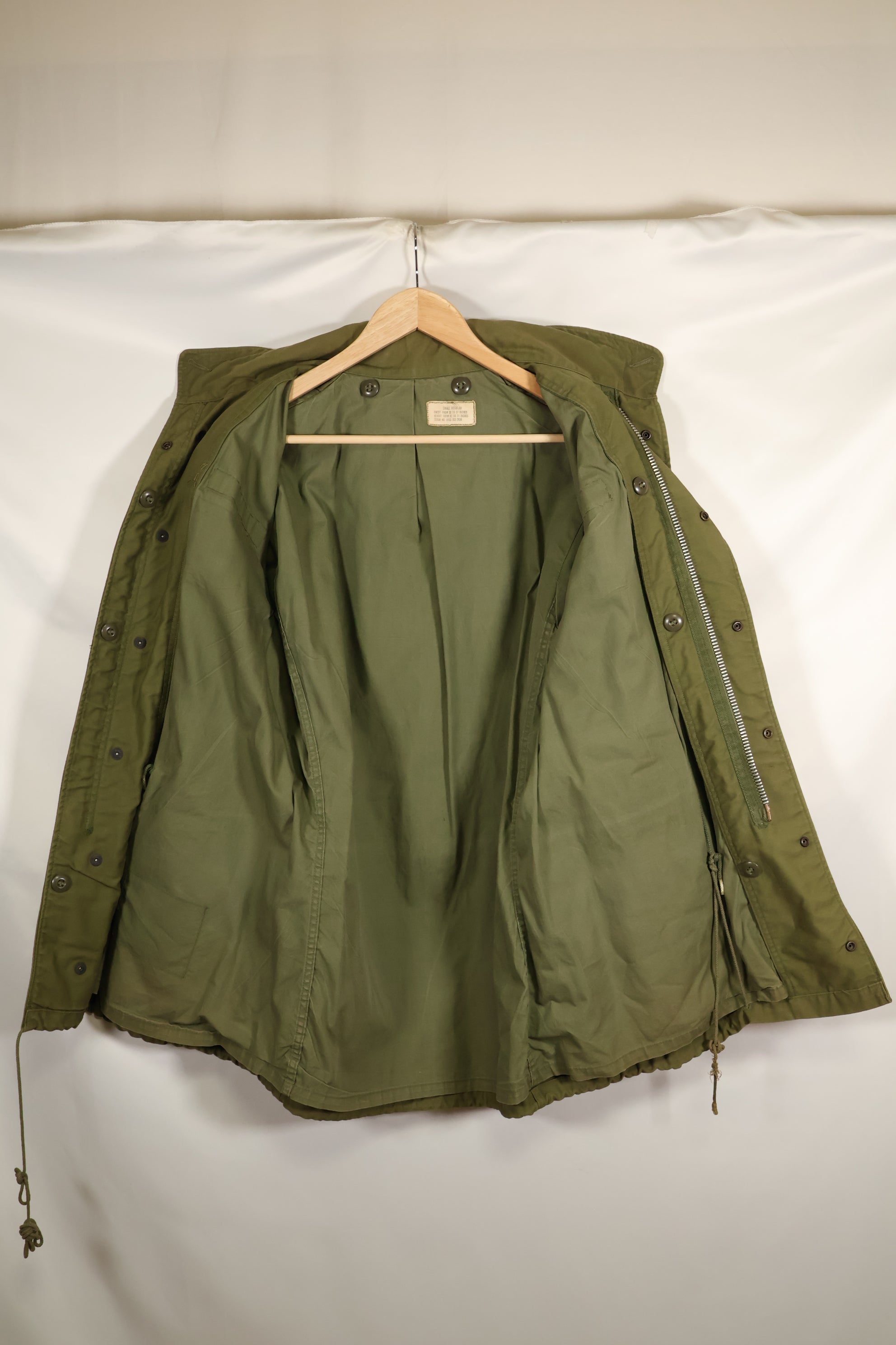 1967〜71年頃　S-R　2nd Model M65 フィールドジャケット　シルバージッパー　中古品