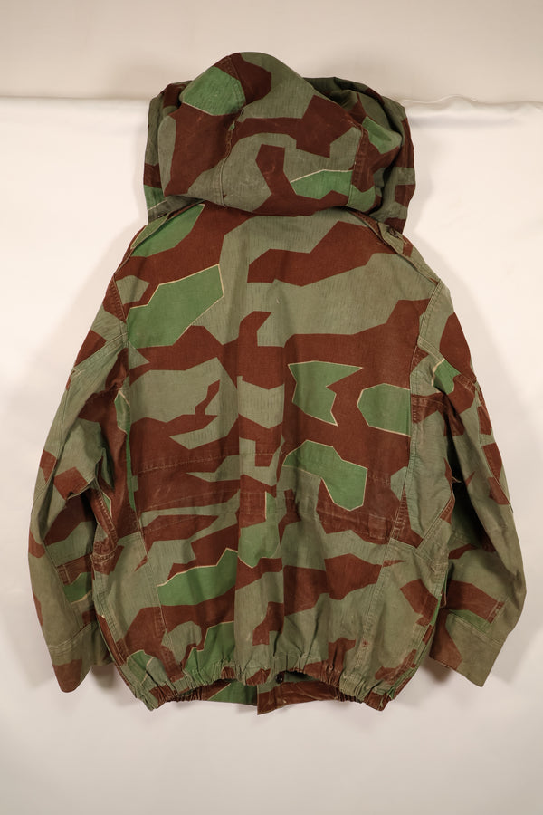 実物　1950年代　西ドイツ　空挺ジャケット　スプリンターパターン　ジッパー故障あり　中古品