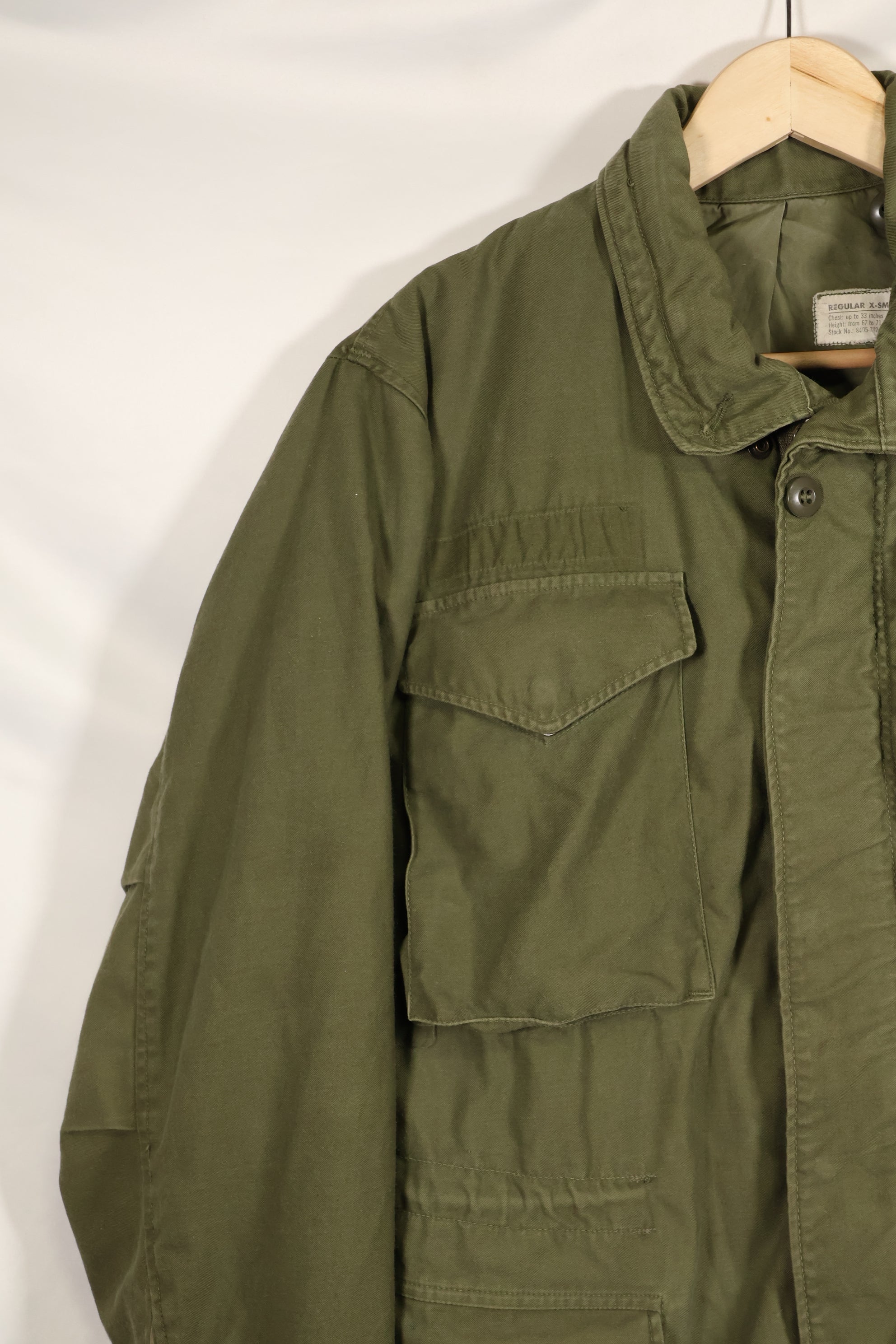 実物　X-S-R　1st Model  M65 フィールドジャケット　サイズタグ欠損　中古品