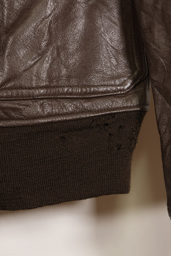 1971年契約　アメリカ海軍　G-1　フライトジャケット　サイズ42　状態良い