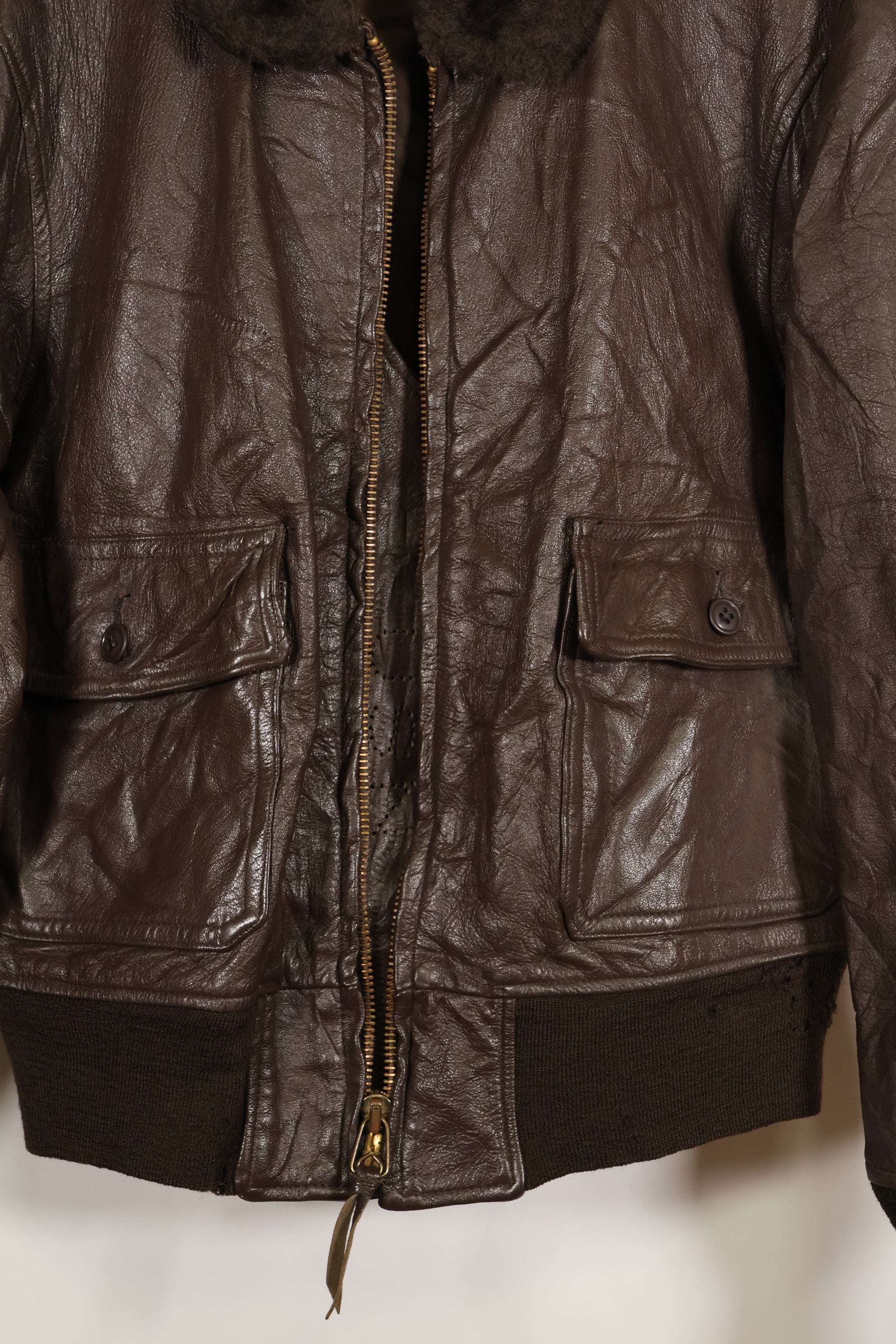 1971年契約　アメリカ海軍　G-1　フライトジャケット　サイズ42　状態良い