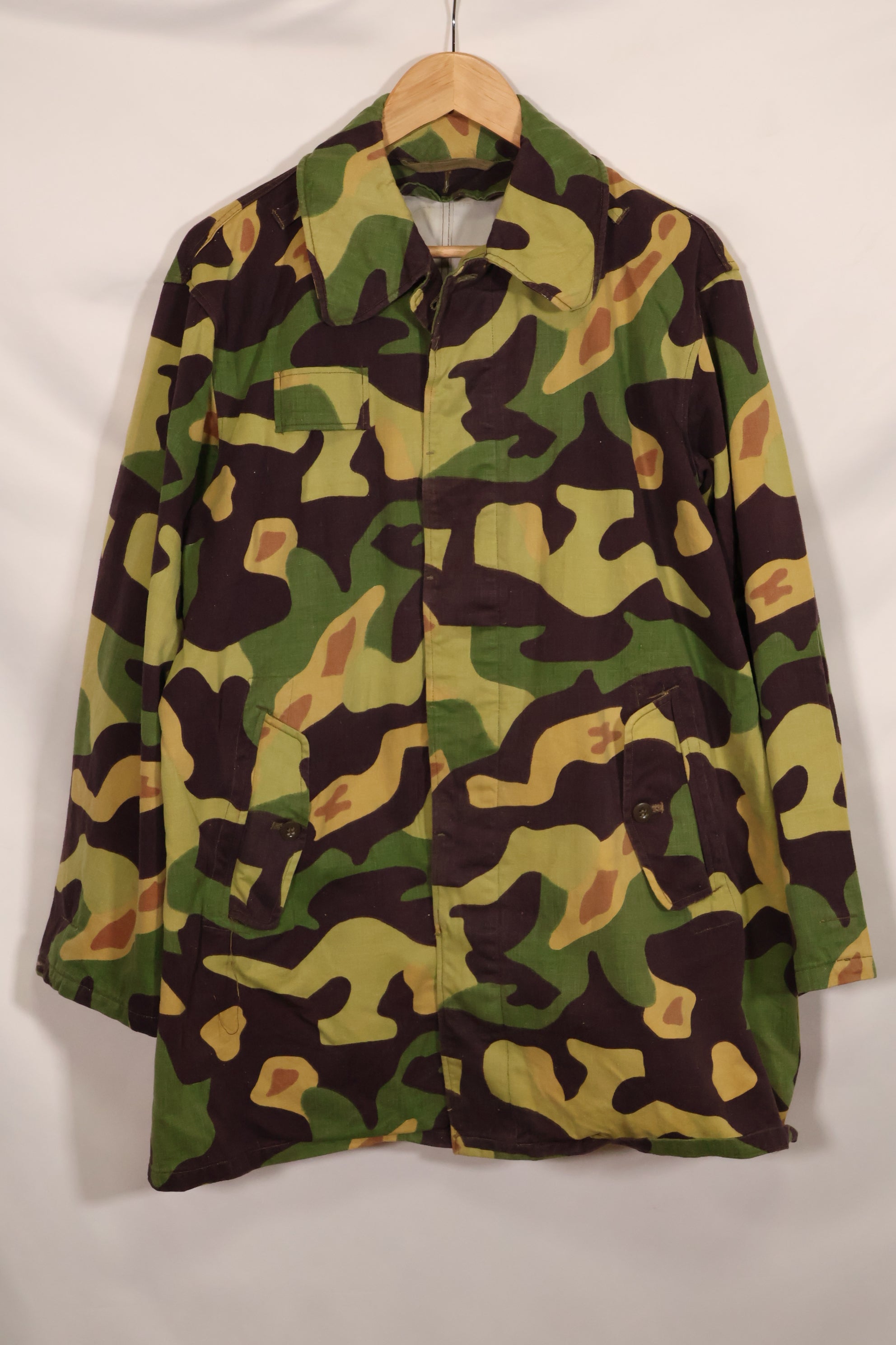 1960年代　チェコ軍　Vz.60 mlok サラマンダー迷彩　ジャケット　中古品