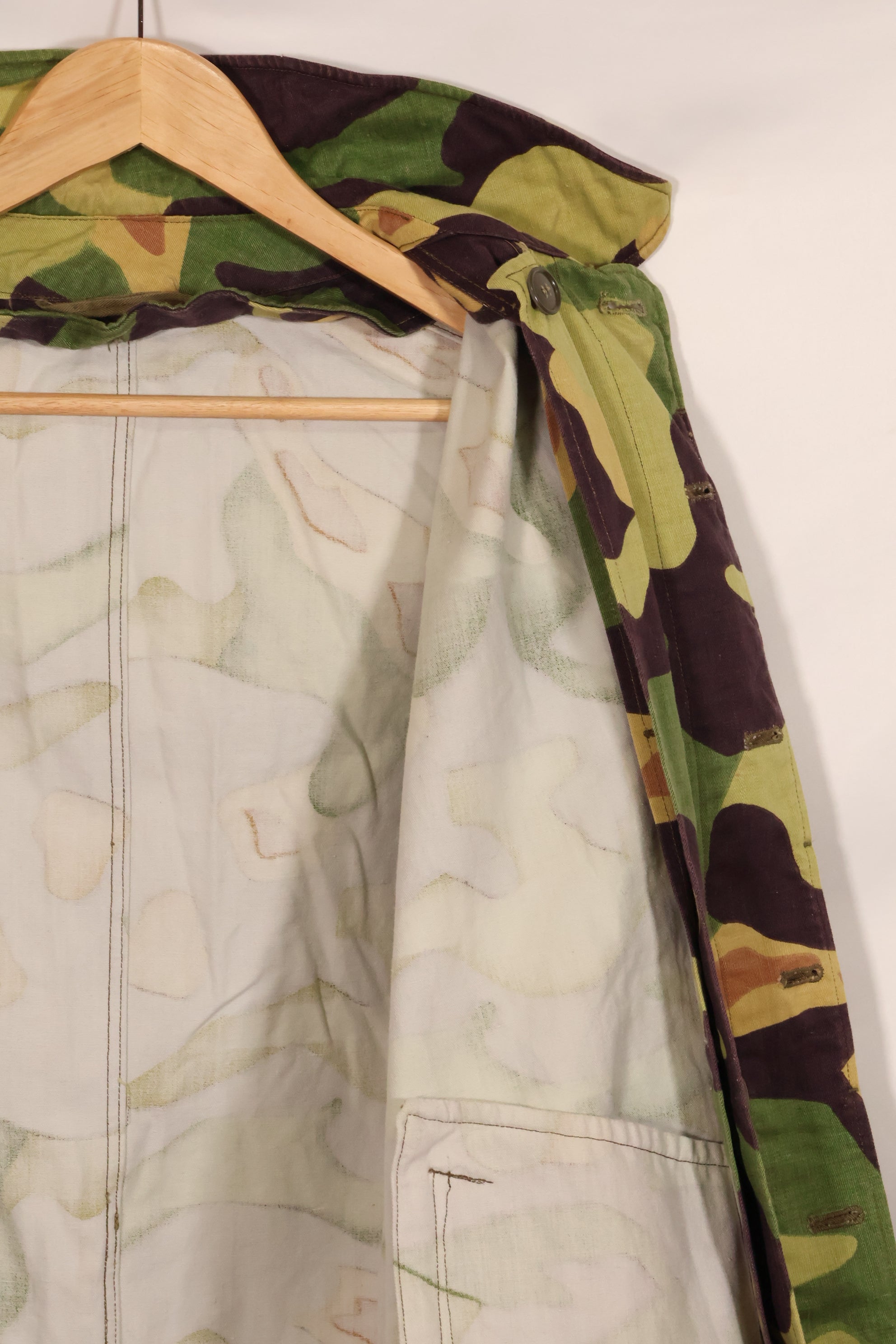 1960年代　チェコ軍　Vz.60 mlok サラマンダー迷彩　ジャケット　中古品