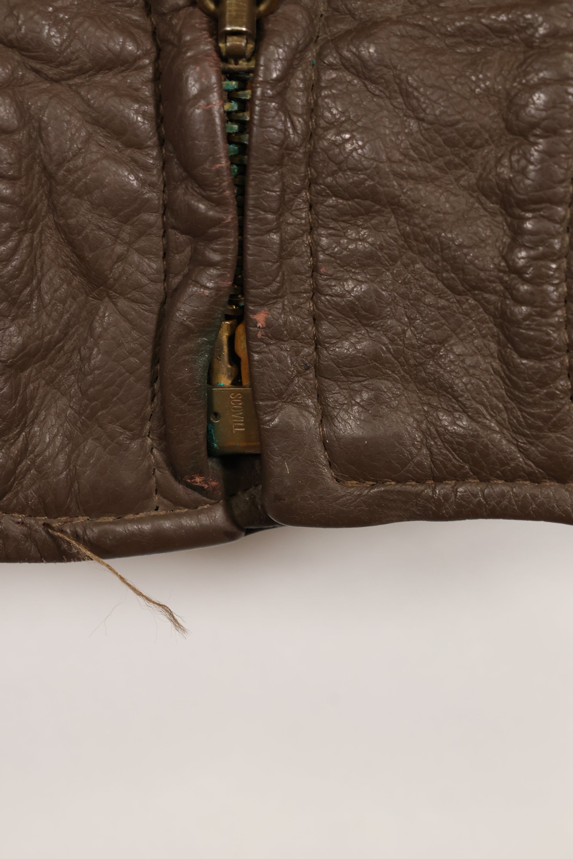 1977年契約　パッチ付　アメリカ海軍　G-1　フライトジャケット　サイズ40　状態良い