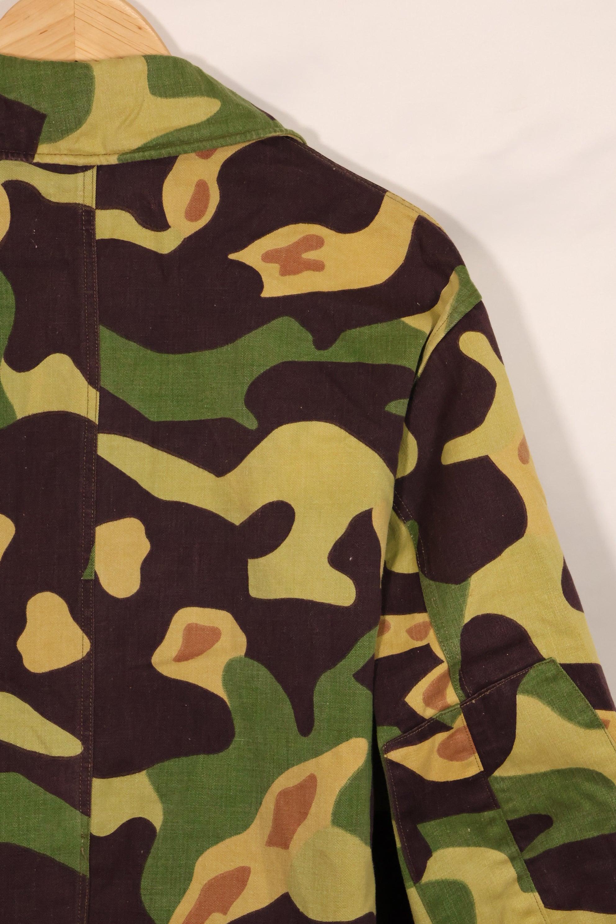 1960年代　チェコ軍　Vz.60 mlok サラマンダー迷彩　ジャケット　中古品