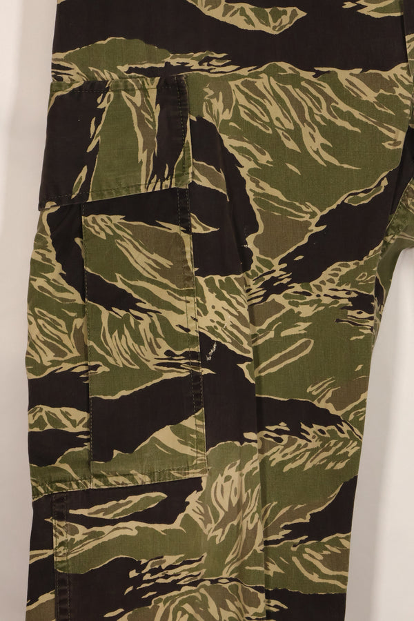 1960年代　ライトウェイト生地　沖縄タイガー　ジャングルファティーグカット　パンツ　中古品
