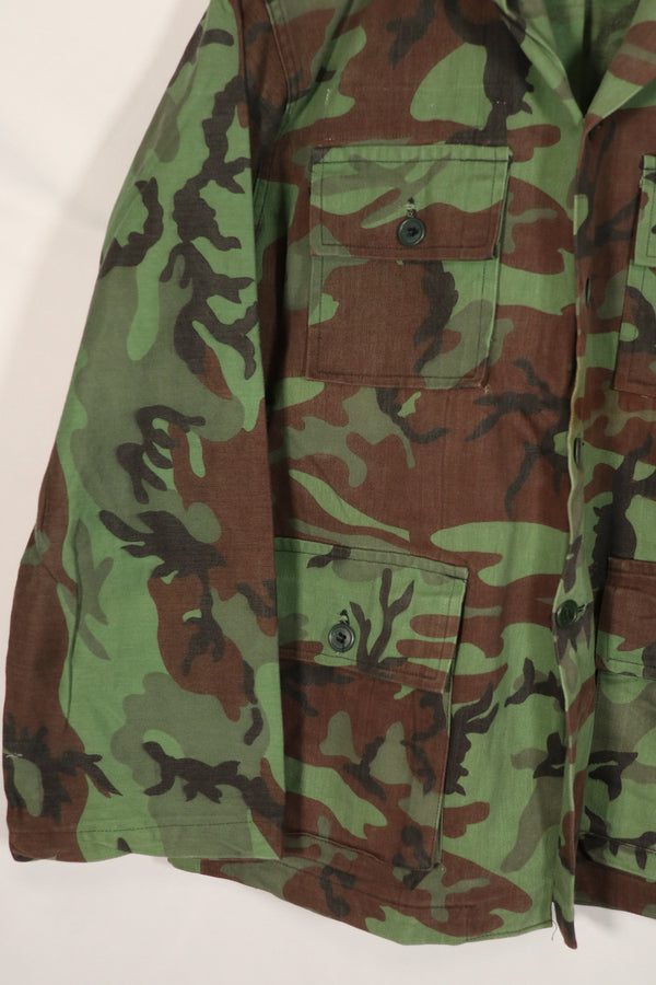 実物　南ベトナムレンジャー　リーフ迷彩　ジャケット　BDQ　中古品　B
