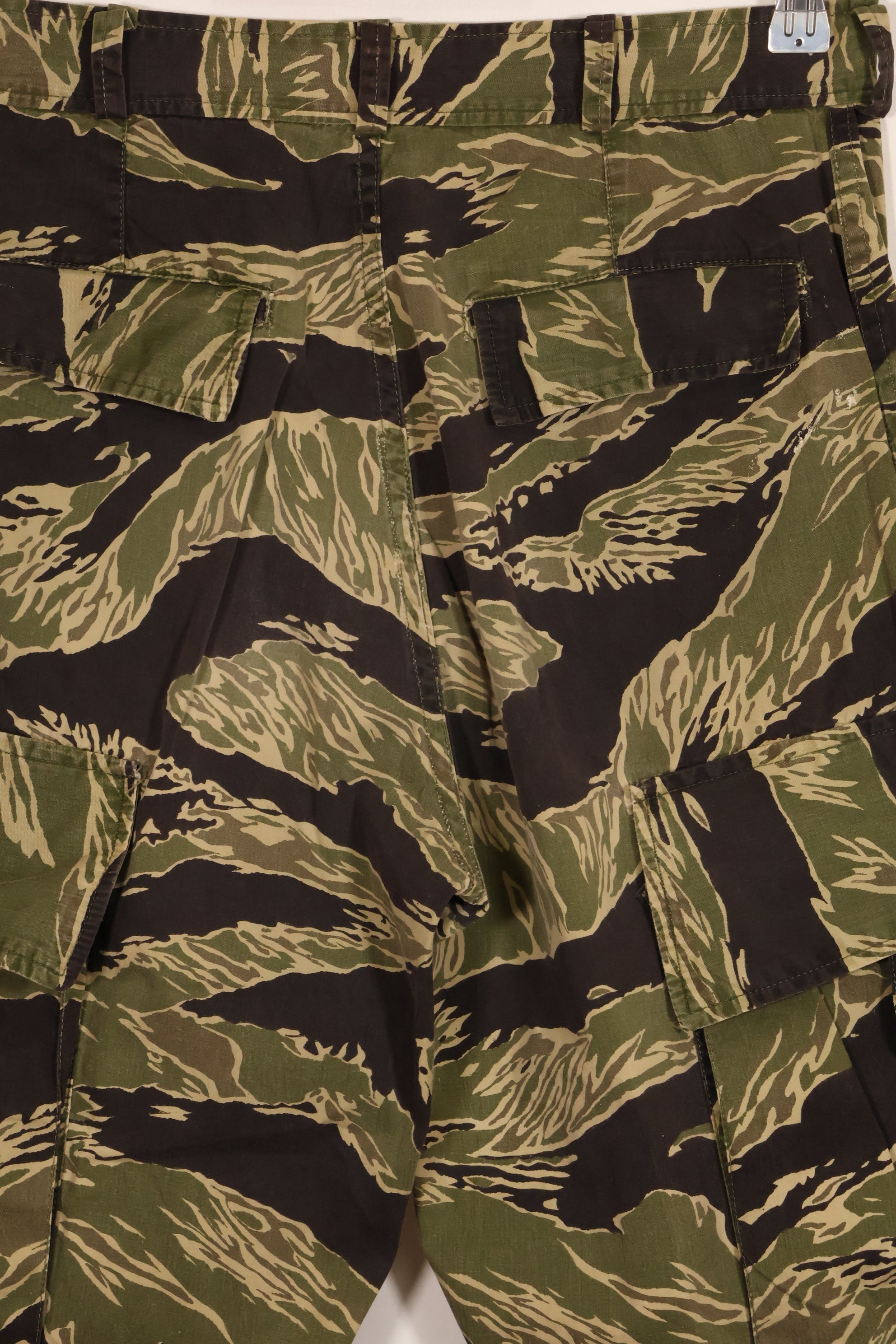 1960年代　ライトウェイト生地　沖縄タイガー　ジャングルファティーグカット　パンツ　中古品