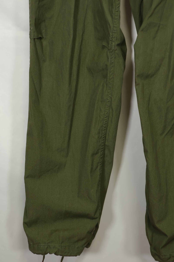 推定1967年契約　3rd Model ノンリップストップ　ジャングルファティーグ　パンツ　M-R　中古品