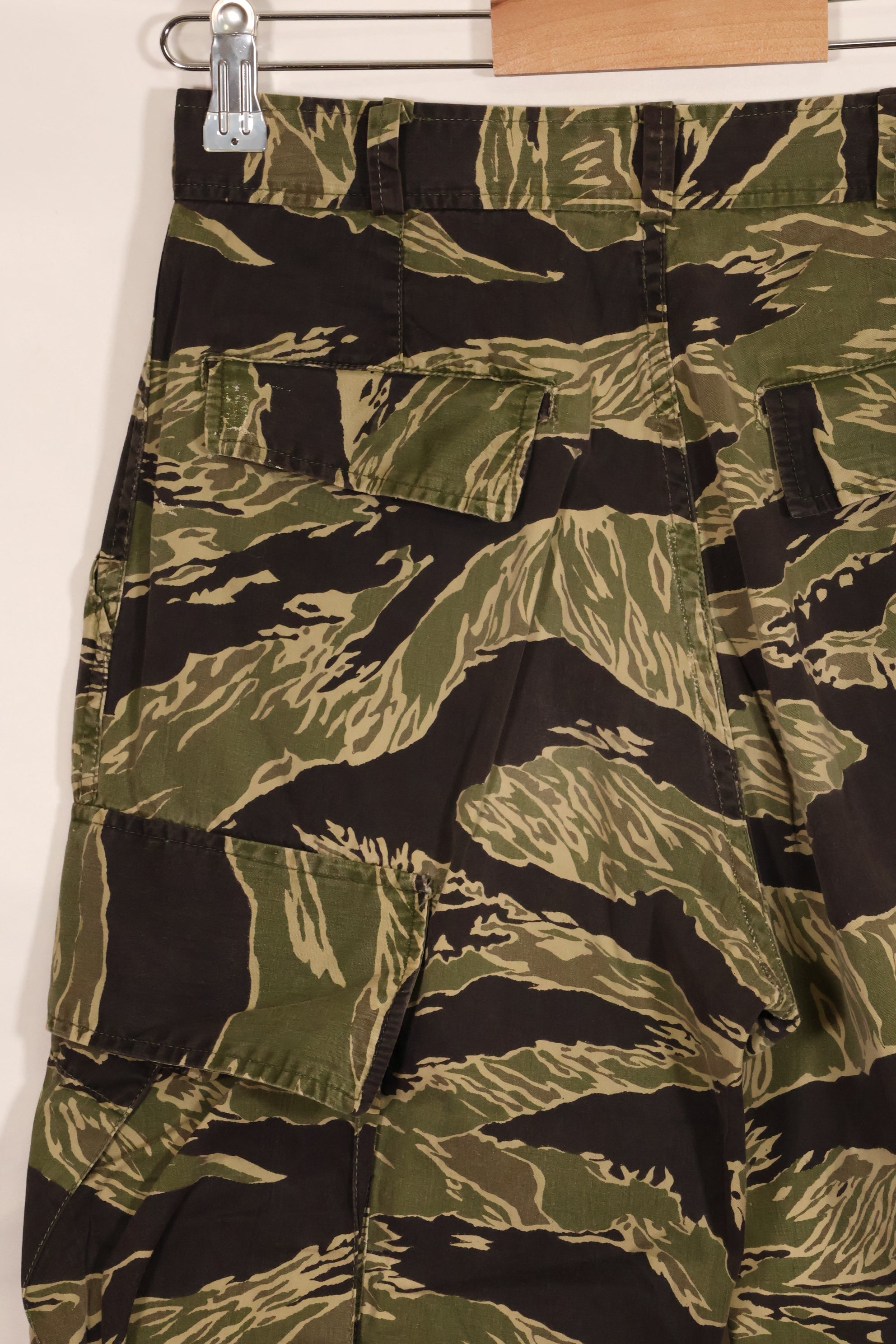 1960年代　ライトウェイト生地　沖縄タイガー　ジャングルファティーグカット　パンツ　中古品