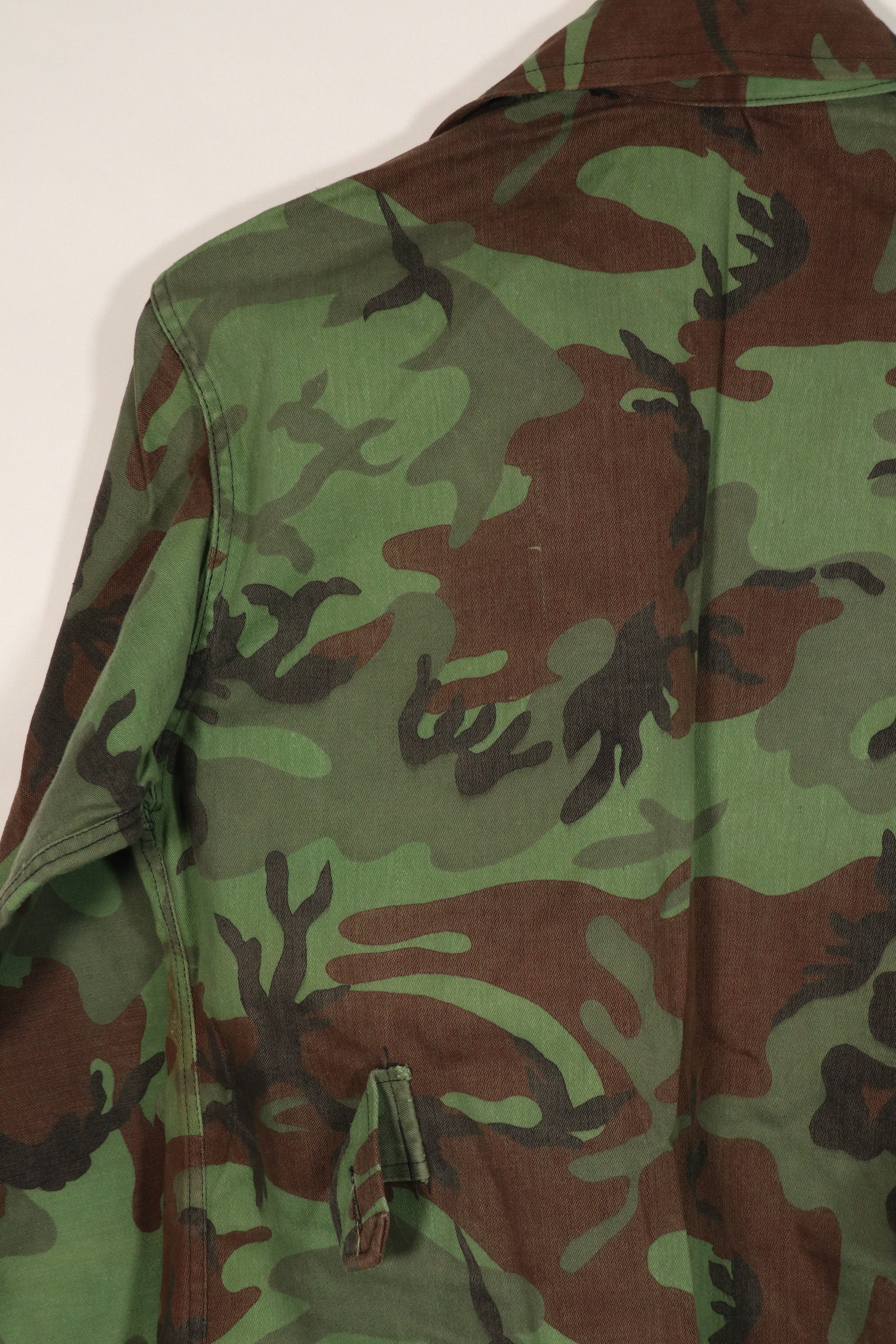 実物　南ベトナムレンジャー　リーフ迷彩　ジャケット　BDQ　中古品　B