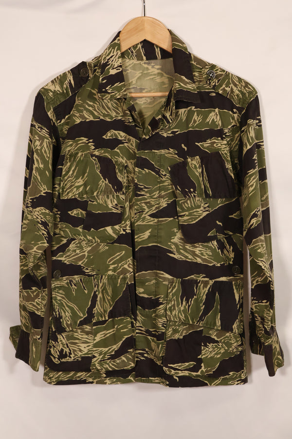 1960年代　ライトウェイト生地　沖縄タイガー　ジャングルファティーグカット　ジャケット　中古品