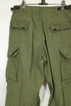 推定1967年契約　3rd Model ノンリップストップ　ジャングルファティーグ　パンツ　M-R　中古品